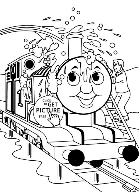 Thomas And Friends Printable Coloring Pages